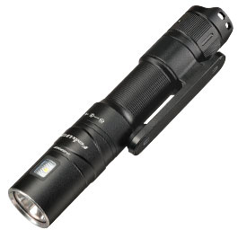 Fenix LED-Taschenlampe LD12R 600 Lumen schwarz inkl. Akku, magnetischer Grtelclip, Ladekabel und Lanyard