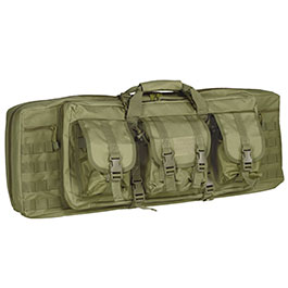 WoSport 36 Zoll / 92 cm Deluxe Double Soft Rifle Bag / Gewehr-Futteral f. 2 Gewehre oliv