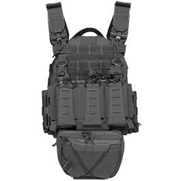 WoSport ARC-Style Tactical Plate Carrier Molle-Plattentrger Weste verstellbar schwarz