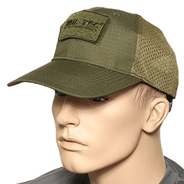 Mil-Tec Baseball Cap Netz oliv