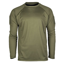 Mil-Tec Langarmshirt Tactical Quick Dry oliv kaufen