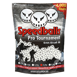 Speedballs APro Tournament BBs 0.28g 4.000er Beutel wei Airsoftkugeln