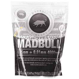 MadBull Premium Match Grade BIO BBs 0,28g 4.000er Beutel wei Airsoftkugeln