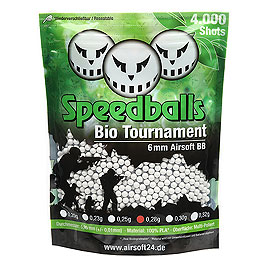 Speedballs Bio Tournament BBs 0.28g 4.000er Beutel wei Airsoftkugeln
