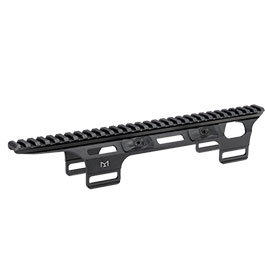 Silverback 21mm / M-LOK Aluminium Front Rail Long-Version f. TAC-41P / TAC-41L schwarz