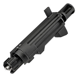 APS M4 / M16 CO2BB GBox Loading Nozzle komplett mit Dsengehuse schwarz - Softairgas-Version