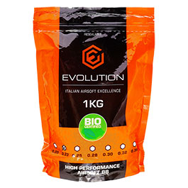 Evolution High Performance Airsoft BIO BBs 0,23g 4.350er Beutel weiss