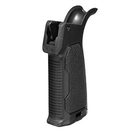 Strike Industries OMPG Overmolded Enhanced Pistol Grip Griffstck 15 Grad schwarz f. VFC / WE / WA M4 GBB Serie