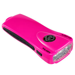 LED Taschenlampe mit Alarmfunktion pink inkl. Geschenkverpackung