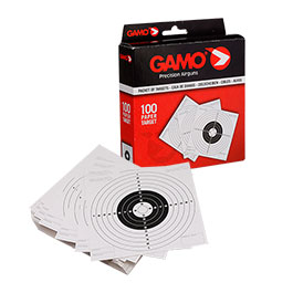 Gamo 14x14cm Papier-Zielscheiben 100er Packung