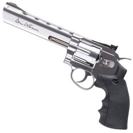 Versandrcklufer ASG Dan Wesson 6 Zoll 4,5mm Diabolo CO2 Revolver chrom