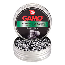 Gamo Rundkopf Diabolos Hunter Impact geriffelt Kal. 4,5mm 0,49 Gramm 500er Dose