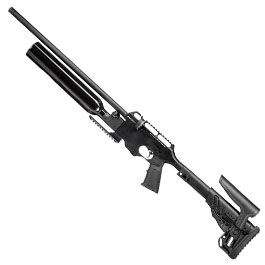 Reximex Force 2 Pressluftgewehr 4,5mm Diabolo schwarz inkl. 2 x 14-Schuss Magazin und Waffenkoffer
