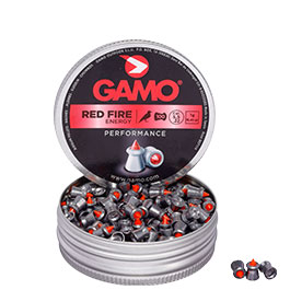 Gamo Spitzkopf Diabolos Red Fire Polymerspitze Kal. 5,5mm 1,0g 100er Dose