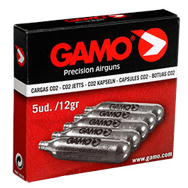 Gamo CO2 Kapseln 5 Stck je 12g