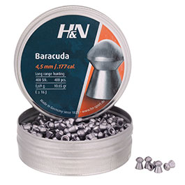 H&N Baracuda Rundkopf-Diabolos 4,5mm 400 Stck