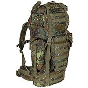 MFH BW Rucksack Molle 65 Liter flecktarn