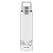 SIGG Trinkflasche Total Clear One MyPlanet 0,75 Liter grau