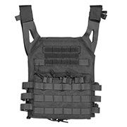 WoSport JPC-Style Plate Carrier Molle-Plattentrger Weste verstellbar schwarz