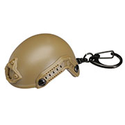 WoSport Schlsselanhnger FAST Helm Flaschenffner Miniaturmodell tan