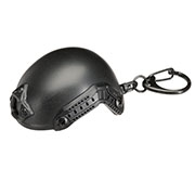 WoSport Schlsselanhnger FAST Helm Flaschenffner Miniaturmodell schwarz