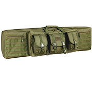 WoSport 46 Zoll / 117 cm Deluxe Double Soft Rifle Bag / Gewehr-Futteral f. 2 Gewehre oliv