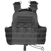 WoSport CPC-Style Plate Carrier Molle-Plattentrger Weste verstellbar schwarz