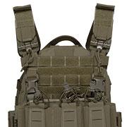 WoSport ARC-Style Tactical Plate Carrier Molle-Plattentrger Weste verstellbar Ranger Green