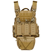 WoSport ARC-Style Tactical Plate Carrier Molle-Plattentrger Weste verstellbar Coyote Brown