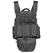 WoSport ARC-Style Tactical Plate Carrier Molle-Plattentrger Weste verstellbar schwarz