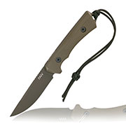 ANV Knives Outdoormesser P200 Sleipner Stahl Cerakote oliv inkl. Kydexscheide