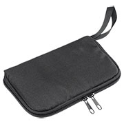 WoSport Pistolentasche / Futteral gepolstert 26 x 16 x 3,5 cm schwarz