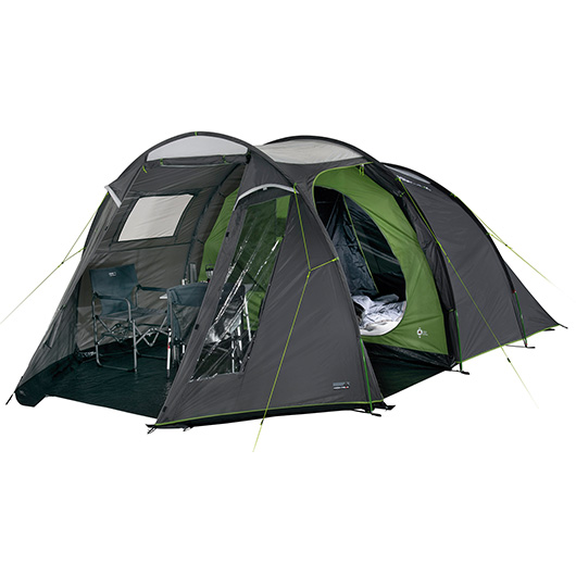 High Peak Zelt Ancona 5.0 grau fr 5 Personen dunkelgrau Bild 2