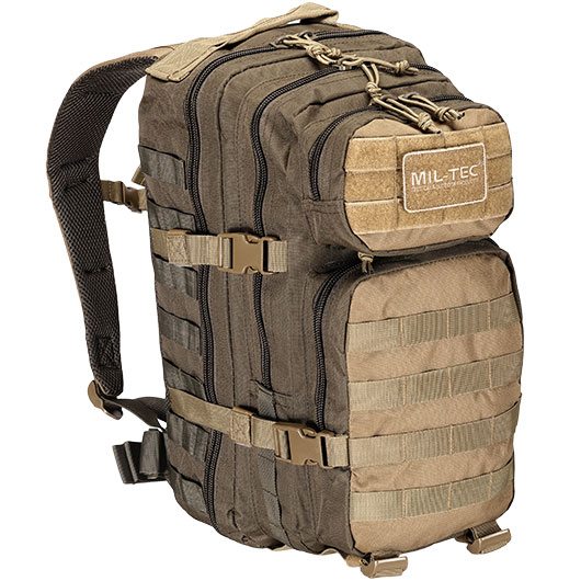 Mil-Tec Rucksack Assault Ranger Pack 20 Liter green/coyote