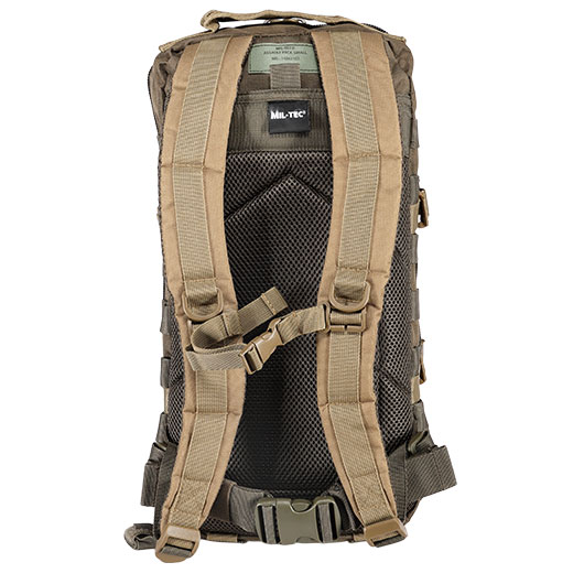 Mil-Tec Rucksack Assault Ranger Pack 20 Liter green/coyote Bild 2