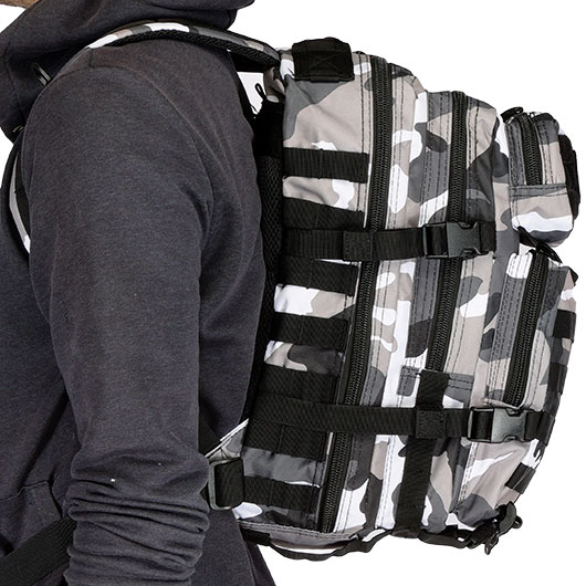 Mil-Tec Rucksack Assault Ranger Pack 20 Liter urban camo Bild 11