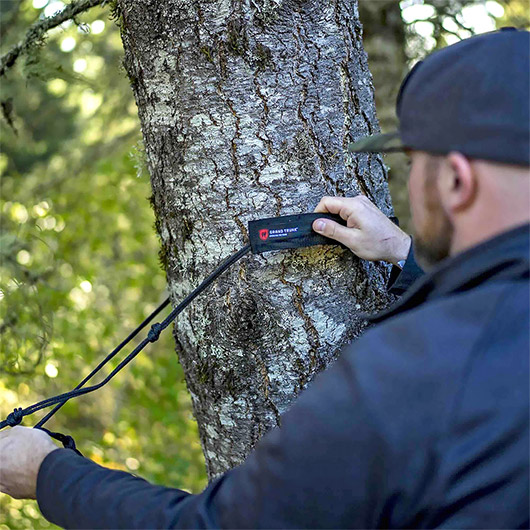 Grand Trunk Befestigungsgurte fr Hngematten Tree Straps 2 Stck schwarz inkl. Baumschutzband Bild 4