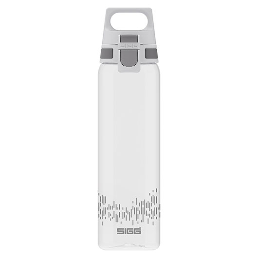 SIGG Trinkflasche Total Clear One MyPlanet 0,75 Liter grau