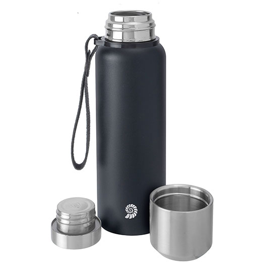 Origin Outdoors Isolierflasche Pure Steel 0,5 Liter schwarz Bild 1