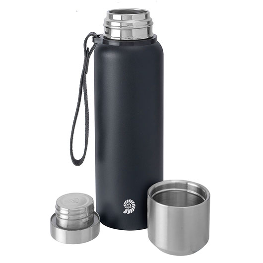 Origin Outdoors Isolierflasche Pure Steel 0,75 Liter schwarz Bild 1