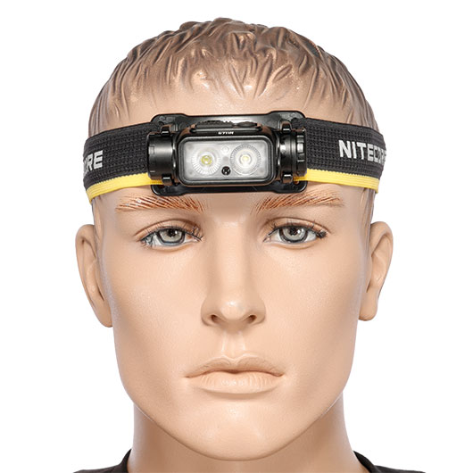 Nitecore LED-Stirnlampe NU43 - 1400 Lumen schwarz inkl. USB-C Ladekabel und Kopfband Bild 1