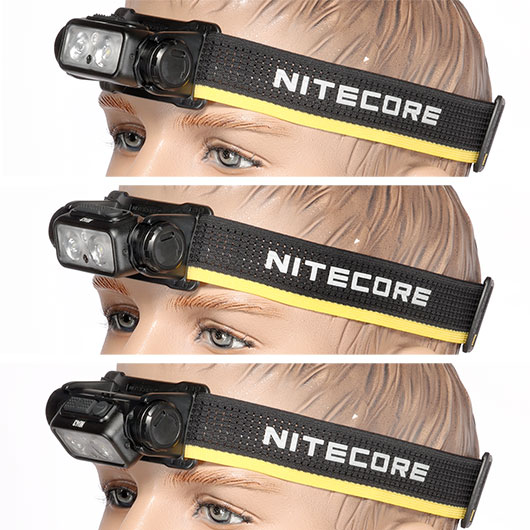 Nitecore LED-Stirnlampe NU43 - 1400 Lumen schwarz inkl. USB-C Ladekabel und Kopfband Bild 2