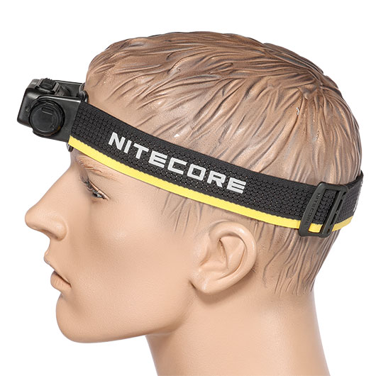 Nitecore LED-Stirnlampe NU43 - 1400 Lumen schwarz inkl. USB-C Ladekabel und Kopfband Bild 4