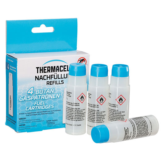 ThermaCell Nachfllpack Butangaspatronen 4er Set