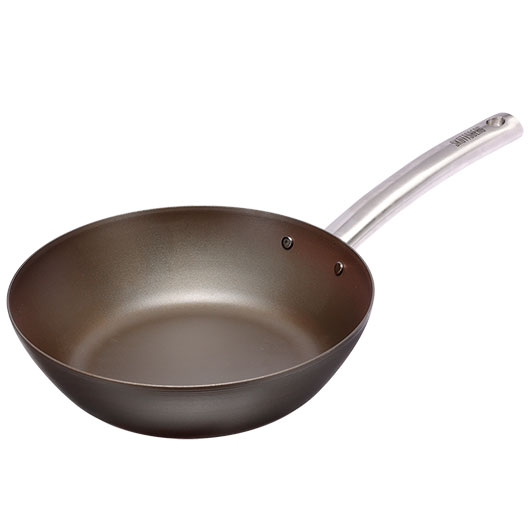 Skottberg Wok Carbonstahl 24 cm