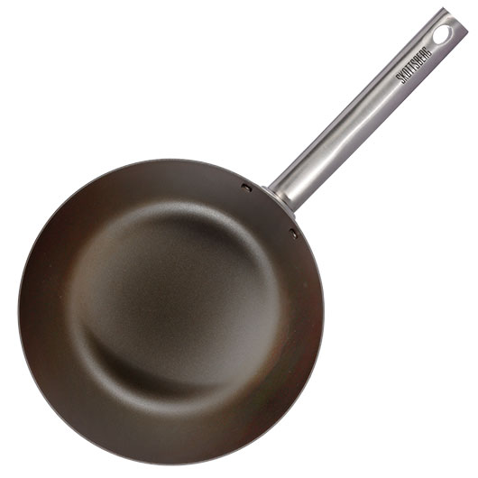 Skottberg Wok Carbonstahl 24 cm Bild 2