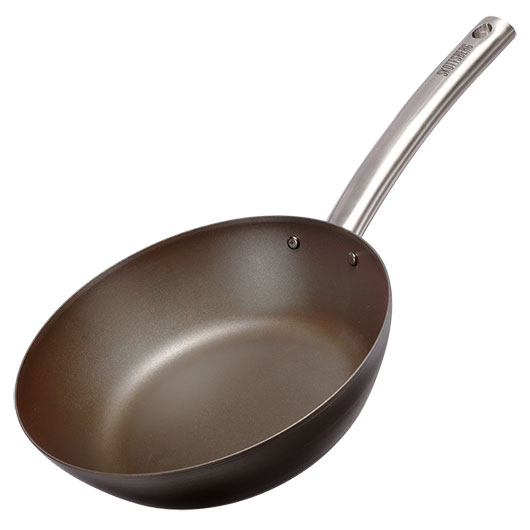 Skottberg Wok Carbonstahl 24 cm Bild 4