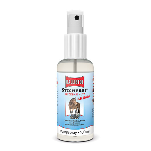 Ballistol Stichfrei Animal Insektenschutz Pumpspray 100 ml zur Abwehr von Insekten