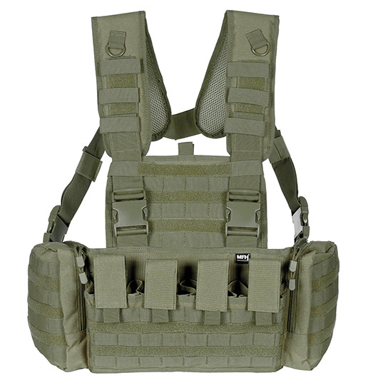 MFH Chest Rig Mission mit Modularsystem oliv