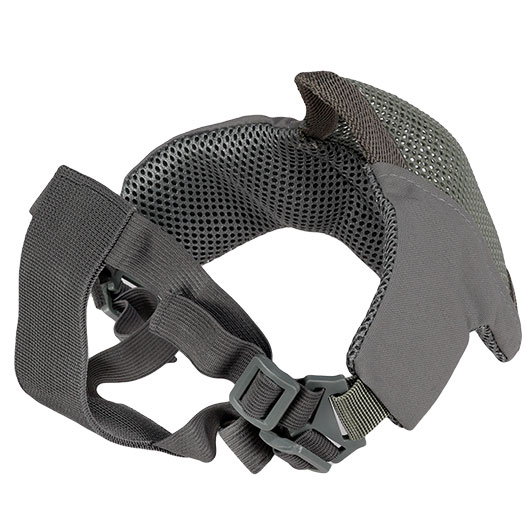 WoSport WST Glory Airsoft Gittermaske Lower Face grau Bild 7